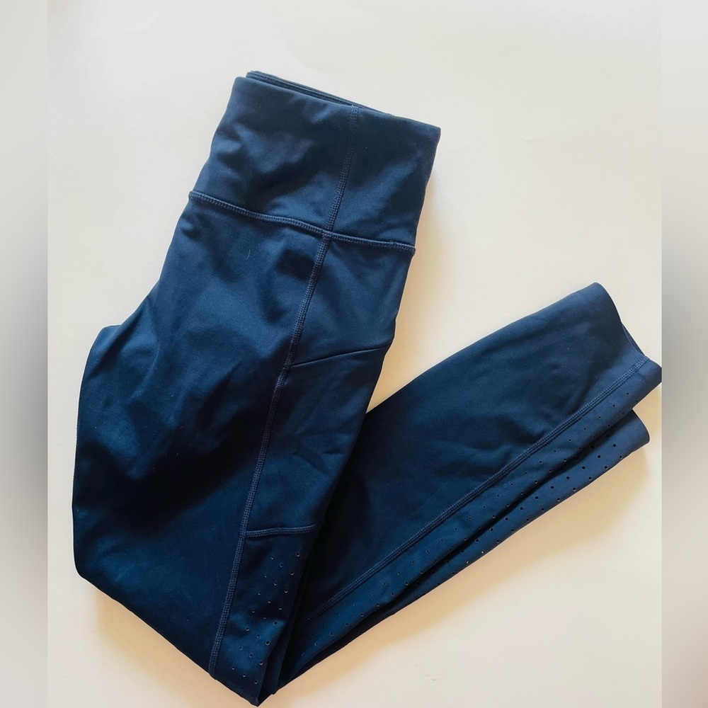 Athleta Navy Athletic Leggings